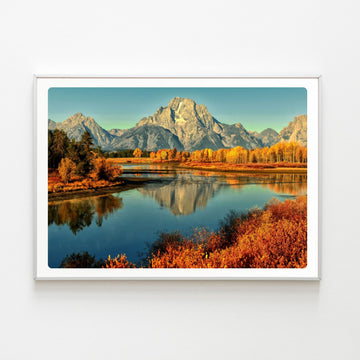 Diamond Painting Montagnes Automne
