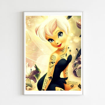 Diamond Painting La Fée Clochette Tatouée
