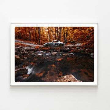 Diamond Painting Porsche Automne