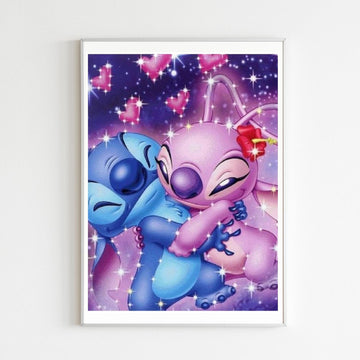 Diamond Painting Stitch et son Amoureuse