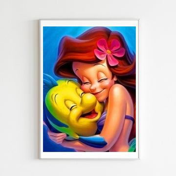 Diamond Painting Ariel et Polochon
