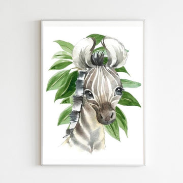 Diamond Painting Zèbre