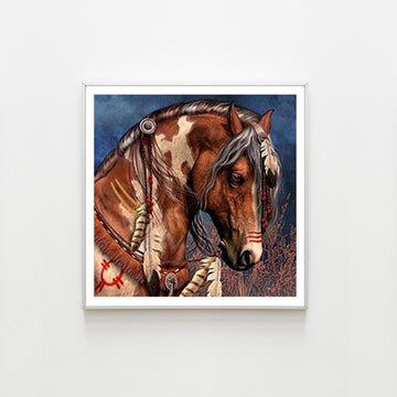 Diamond Painting Cheval de la Tribu